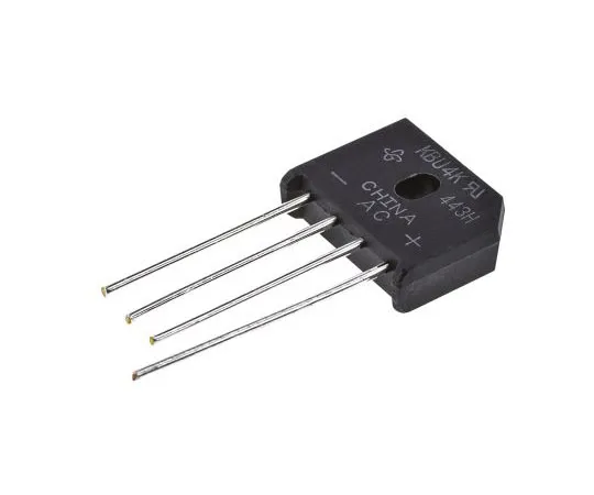 63-7648-60　Vishay KBU4K-E4/51, Bridge Rectifier, 4A 800V, 4-Pin KBU　KBU4K-E4/51