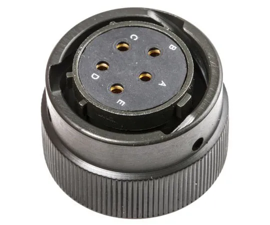 63-7620-89　Amphenol 62GB Series, 5 Way Cable Mount MIL Spec Circular Connector Plug, Socket Contacts,Shell Size 14, Bayonet　62GB-56T14-05SN