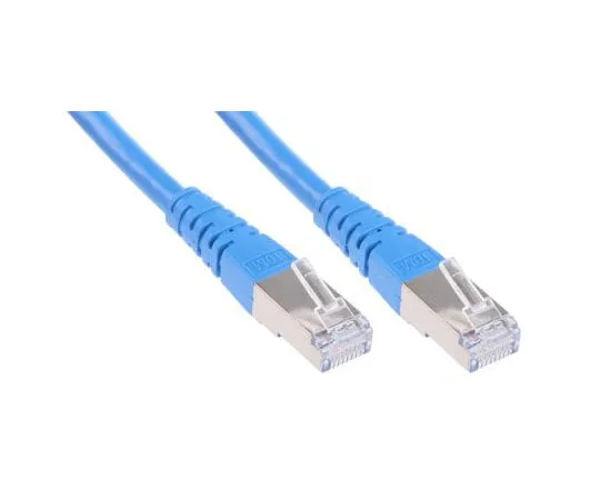 63-7638-36　Roline Blue Cat6 Cable S/FTP Male RJ45/Male RJ45, 10m　21.15.1384-40