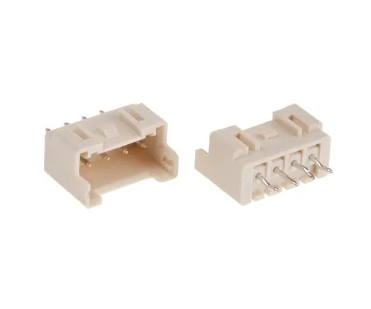 63-7629-65　JST XA, 4 Way, 1 Row, Straight PCB Header　B04B-XASK-1 (LF)(SN)