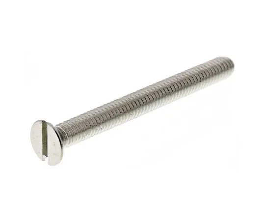 63-7574-68　RS Pro, M4 Countersunk Head, 40mm Brass Slot Nickel Plated0.7　482-9338