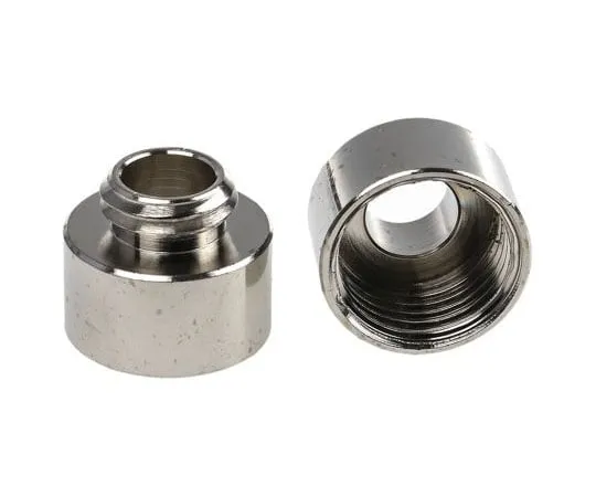 63-7655-04　Lapp M12 → M16 Cable Gland Adapter, Nickel Plated Brass　52104450