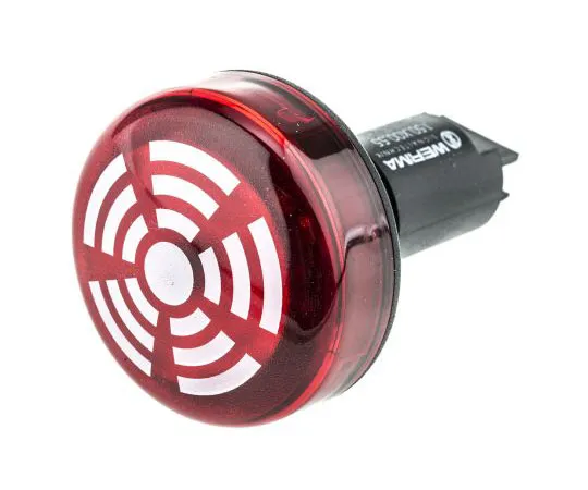 63-7562-94　150 Buzzer Beacon, Red LED, 24 V dc　15010055
