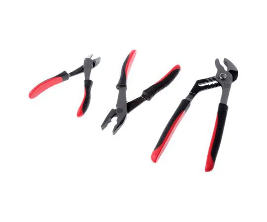 63-7665-97　RS Pro 3 Piece Chrome Nickel Steel Plier Set　668-5893