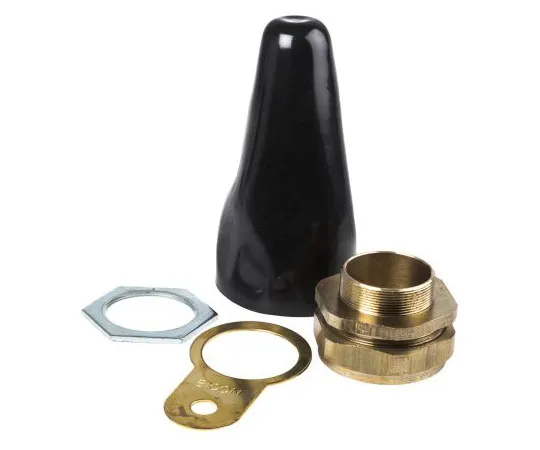 63-7561-24　Prysmian BW50 M50 Cable Gland Kit, includes Earth Tag, Gland Body, Gland Nut, Lock Nuts, Shroud　PVC50BW