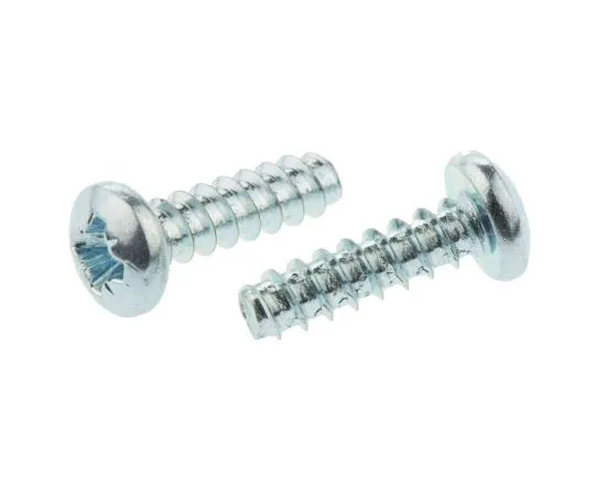 63-7573-58　RS Pro Bright Zinc Plated Steel Self Tapping Screw N°6 x 13mm Long　482-7461