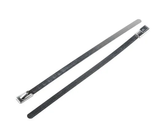 63-7628-69　RS PRO Metallic 316 Stainless Steel Roller Ball Cable Tie, 125mm x 4.6 mm　547-4434