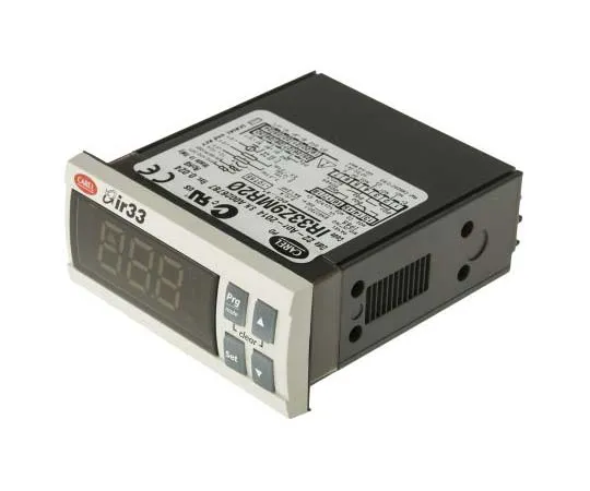 63-7795-16　Carel IR33 Panel Mount PID Temperature Controller, 76.2 x 34.2mm, 4 Output Relay, 24 V ac/dc, 115 → 230 V ac, 12　IR33Z9MR20