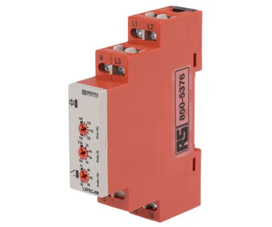 63-8042-26　Broyce Control L-Series Phase, Voltage Monitoring Relay With SPDT Contacts, 230 V ac　LXPRC-4W 230V (400V)