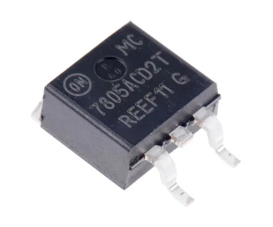 63-8010-53　ON Semiconductor, 5 V Linear Voltage Regulator, 2.2A, 1-Channel 3-Pin, D2PAK MC7805ACD2TR4G　MC7805ACD2TR4G