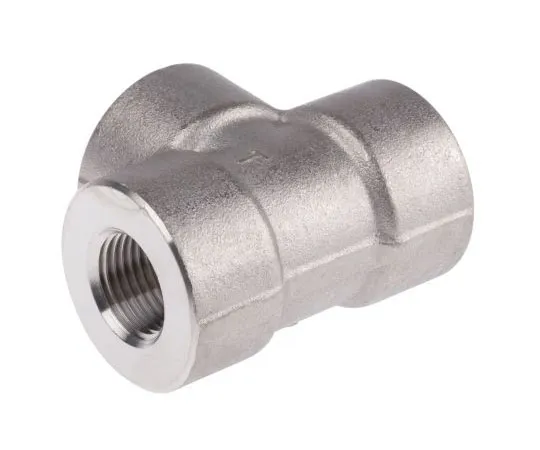 63-8031-37　RS PRO Stainless Steel Circular Tee Tee 1/2in G(P) Female x 1/2in G(P) Female x 1/2 Female G(P) 2.6in　826-6970