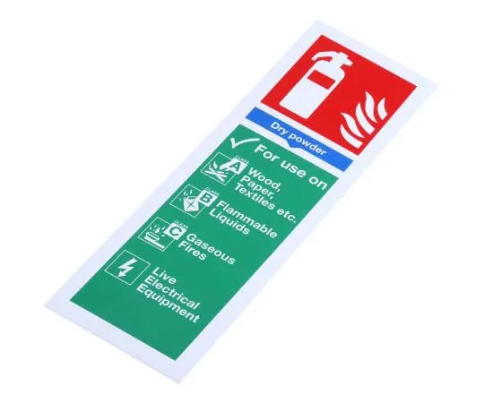 63-7815-78　RS PRO Plastic Fire Safety Sign, With English Text Self-Adhesive, 90 x 280mm　763-1831