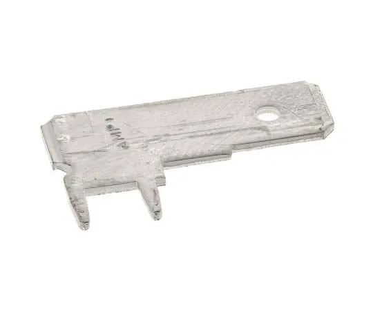 63-7756-54　TE Connectivity Solder Tab Terminal, Uninsulated, Tin over Nickel Plated, Right Angle, 6.35 x 0.83mm　1217754-1