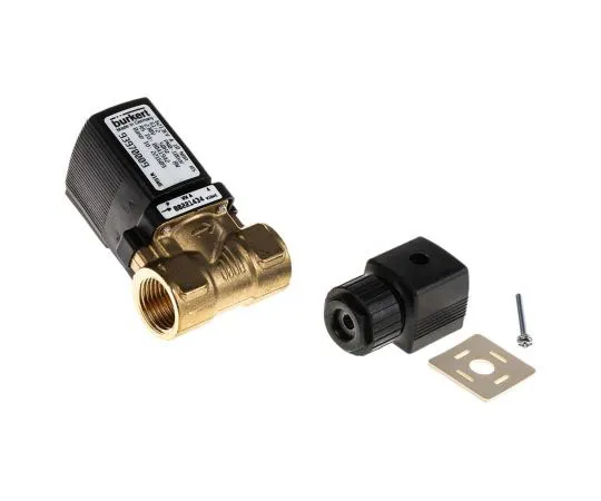 63-8003-73　Burkert Solenoid Valve 93970009, 2 port , NC, 230 V ac, 1/2in　221609