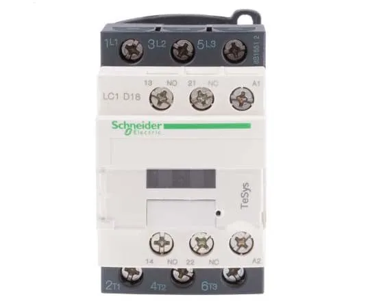 63-7791-49　Schneider Electric 3 Pole Contactor, 18 A, 110 V ac Coil, TeSys D, 3NO　LC1D18G7