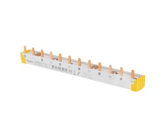 63-7966-47　Schneider Electric 3 Phase Busbar, 12 Module, 415V, 18mm Pitch　A9XPH512