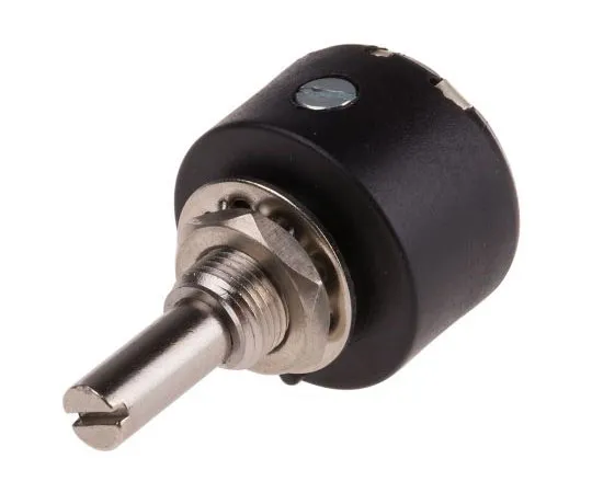 63-8038-66　RS Pro Wirewound Wirewound Potentiometer with a 6 mm Dia. Shaft, 5kΩ, ±10%, 1W　173-0717