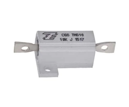 63-7804-87　TE Connectivity THS10 Series Aluminium, Aluminium Ho***d Solder Lug Wire Wound Panel Mount Resistor, 10kΩ ±5% 10W　THS1010KJ