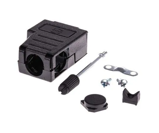 63-7785-59　Harting D-Sub Series Thermoplastic Connector Hood, 9 Way, Strain Relief　9670090434