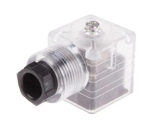 63-8014-98　RS PRO 2P+E DIN 43650 A, Female Solenoid Valve Connector, 250 V dc Voltage　811-8281