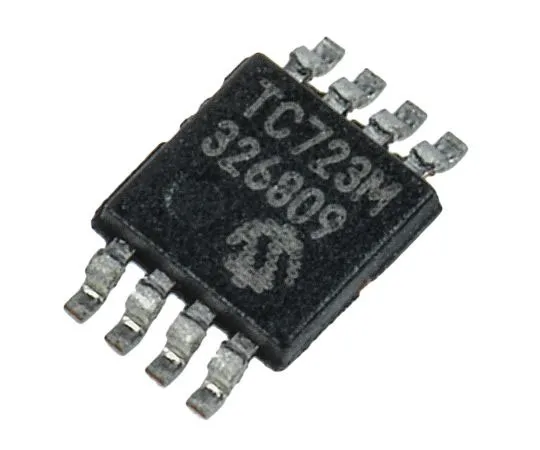 63-7964-65　Microchip, Temperature Sensor -55 → +125 °C ±5°C SPI, 8-Pin MSOP　TC72-3.3MUA