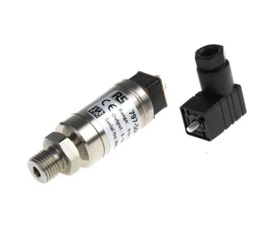 63-7996-74　RS PRO Gauge for Air, Gas, Hydraulic Fluid, Liquid, Water Pressure Sensor, 1bar Max Pressure Reading , 9 → 32 V　797-5043