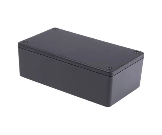 63-8023-42　Hammond 1591, ABS Enclosure, IP54, 121.44 x 66.94 x 37.25mm　1591XXCSBK