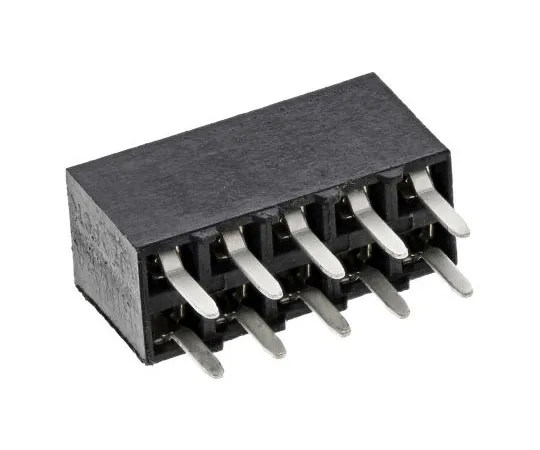 63-7991-48　TE Connectivity AMPMODU MOD IV Series 2.54mm Pitch 10 Way 2 Row Straight PCB Socket, Through Hole, Solder Termination　5-534998-5