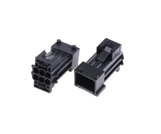 63-7769-85　TE Connectivity Junior Power Timer Series, 2 Row 6 Way Plug Housing, with Solder Termination Method　1-965426-1