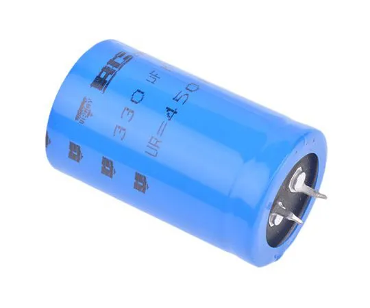 63-8054-23　Vishay 330μF 450V dc Aluminium Electrolytic Capacitor, Through Hole 30 (Dia.) x 52mm +85°C 30mm 10mm　MAL215747331E3