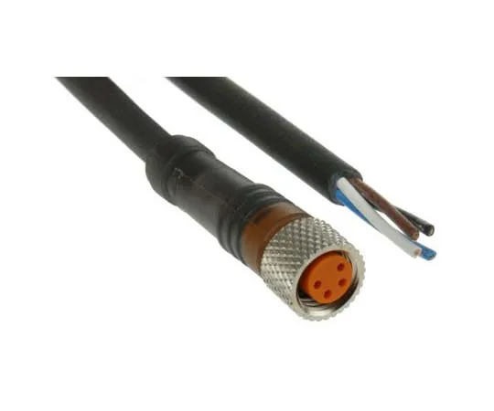 63-7762-59　Lumberg Automation M8 4-Pin Female Connecting Cable for *** with Sensors and Actuators　28383 RKMV 4-225/2 M