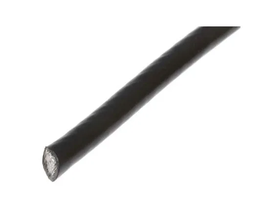 63-7797-77　Alpha Wire Black Unterminated to Unterminated RG6/U Coaxial Cable, 75 Ω 7.57mm OD 30m, Alpha Essentials　6458 BK005