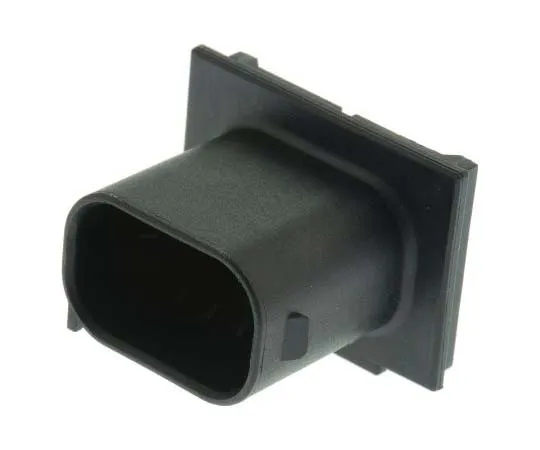 63-7752-38　TE Connectivity Micro Quadlock System Series, 2 Row 4 Way Through Hole Plug Micro Quadlok Interconnection, with Solder　1-967657-1