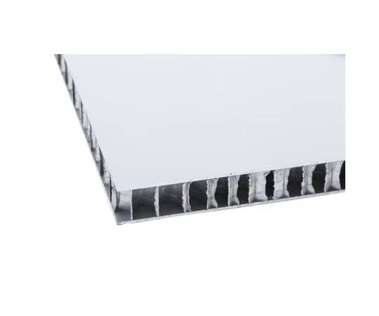 63-7967-65　White Aluminium Sheet, 600mm Long, 600mm x 15mm　778-1677
