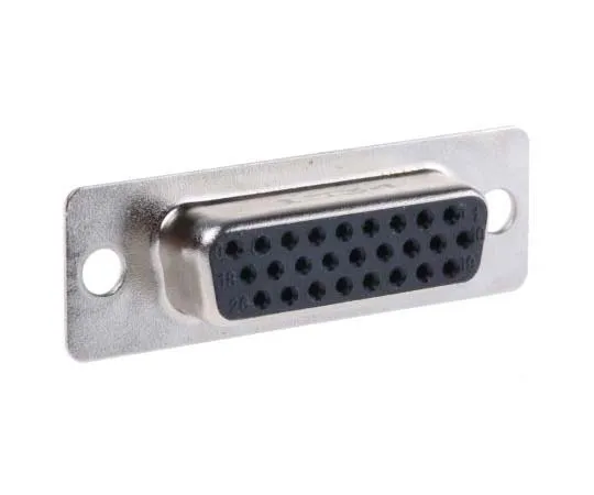 63-7776-73　Amphenol FCI Panel Mount, 26 Pin D-sub Connector Socket, Shell Size A High Density　10090770-S264ALF