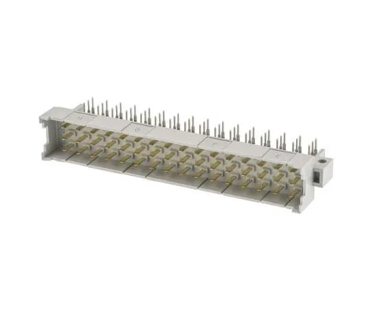 63-7808-23　Harting DIN 41 612 Series, 48 Way Right Angle Rectangular Connector Plug, 2.54mm Pitch　09061486901222