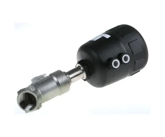 63-8021-79　Burkert Angle Pneumatic Valve, 1 in G　186488