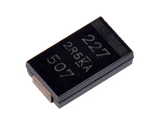 63-8048-42　KEMET Tantalum Capacitor 220μF 2.5V dc Polymer Solid ±20% Tolerance T591 Series　T591V227M2R5ATE009