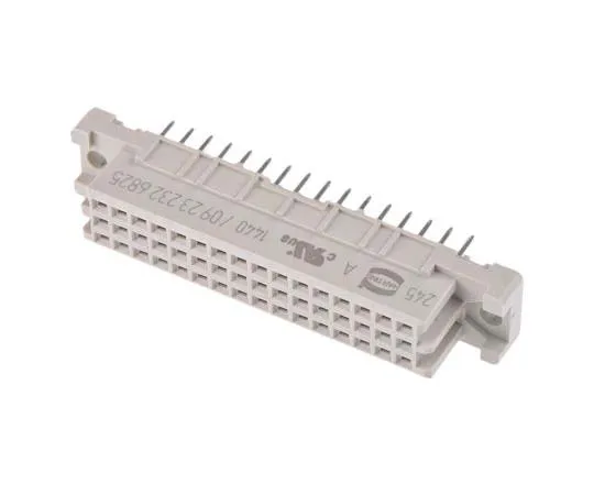 63-7785-11　HARTING 09 23 Series 32 Way 2.54mm Pitch, Type 2C Class C2, 3 Row, Straight DIN 41612 Connector, Socket　9232326825