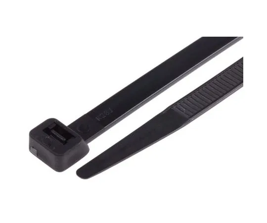 63-8013-29　RS PRO Black Nylon Cable Tie, 380mm x 7.6 mm　811-1509