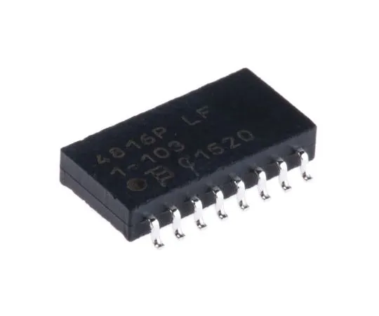 63-7982-14　Bourns 4800P Series 10kΩ ±2% Isolated Through Hole Resistor Array, 8 Resistors, 1.28W total SOIC package　4816P-1-103LF