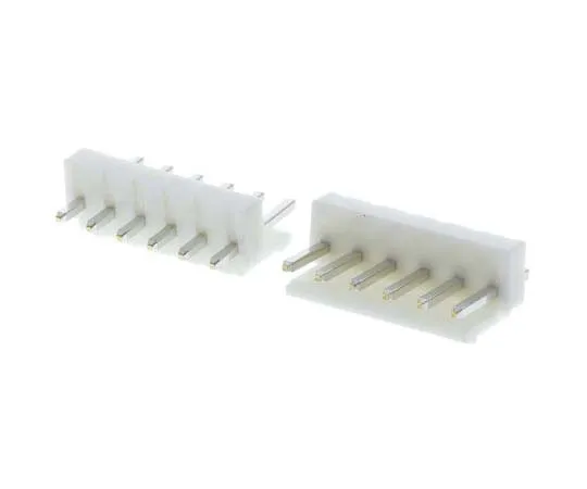 63-7813-95　JST VH, 6 Way, 1 Row, Top Entry PCB Header　B6P-VH(LF)(SN)