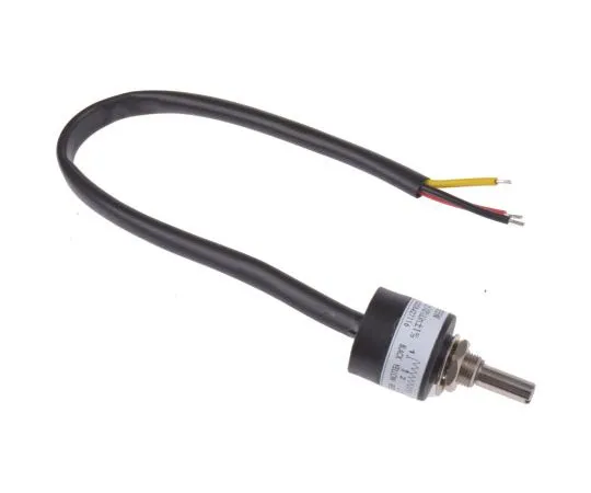 63-8038-98　RS Pro Wirewound Wirewound Potentiometer with a 6.35 mm Dia. Shaft, 5kΩ, ±20%, 1W　173-0759