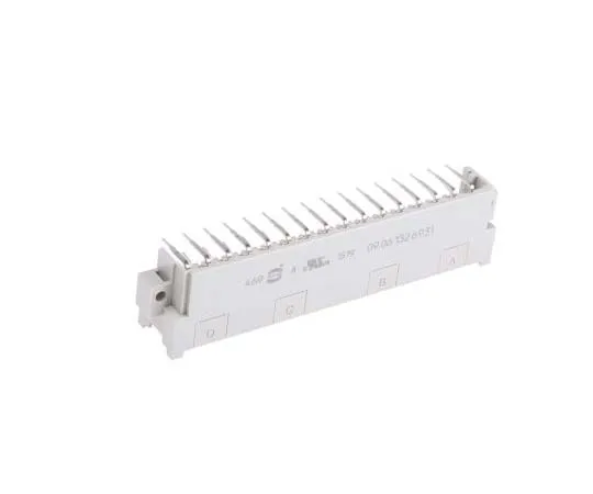 63-7785-31　HARTING 09 06 Series 32 Way 2.54 mm, 5.08 mm Pitch, Type F Class C2, 3 Row, Right Angle DIN 41612 Connector, Plug　9061326931