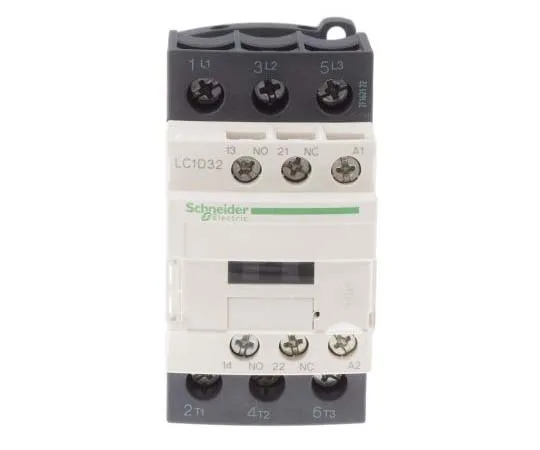 63-7791-66　Schneider Electric 3 Pole Contactor, 32 A, 400 V ac Coil, TeSys D, 3NO　LC1D32N7