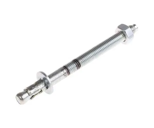 63-7777-15　Rawl Fixings Steel Bolt Anchor R-XPT-10130/60 M10, fixing hole diameter 13mm, length 130mm　R-XPT-10130/60