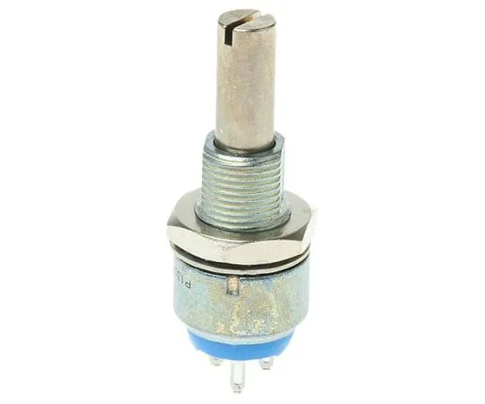 63-7986-53　Vishay 1 Gang Rotary Cermet Potentiometer with a 6 mm Dia. Shaft, 100kΩ, ±20%, 0.75W, Logarithmic P13LFL104MLB10　P13LFL104MLB10