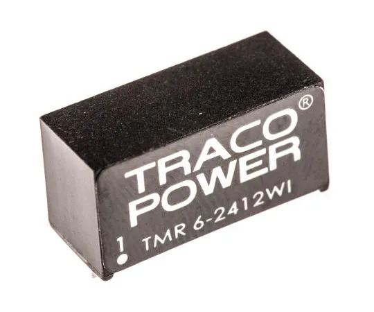 63-7971-54　TRACOPOWER TMR 6WI 6W Isolated DC-DC Converter Through Hole, Voltage in 9 → 36 V dc, Voltage out 12V dc　TMR 6-2412WI