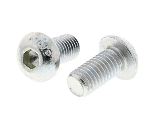 63-8028-34　RS PRO M10 x 20mm Hex Socket Button Screw Bright Zinc Plated Steel　822-9212