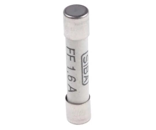63-7776-61　SIBA, 1.6A Ceramic Cartridge F***, 6.3 x 32mm, Speed FF　70-172-40/1.6A